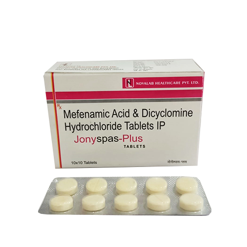 Mefenamic Acid & Dicyclomine Hydrochloride Tablets IP
