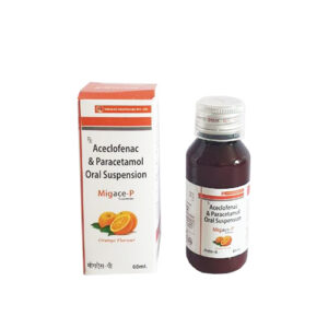 Aceclofenac & Paracetamol Oral Suspension