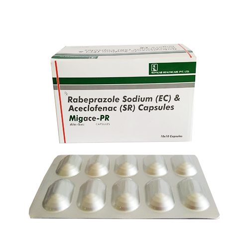 Rabeprazole Sodium (EC) & Aceclofenac (SR) Capsules