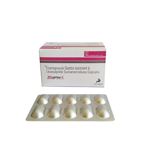 Esomeprazole Gastro resistant & Levosulpiride Sustained release Capsules