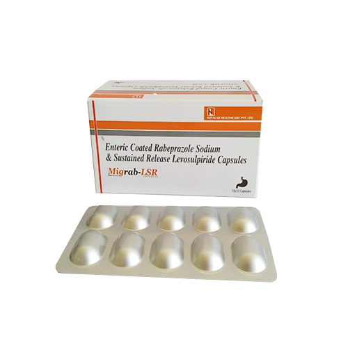 Enteric Coated Rabeprazole Sodium & Sustained Release Levosulpiride Capsules