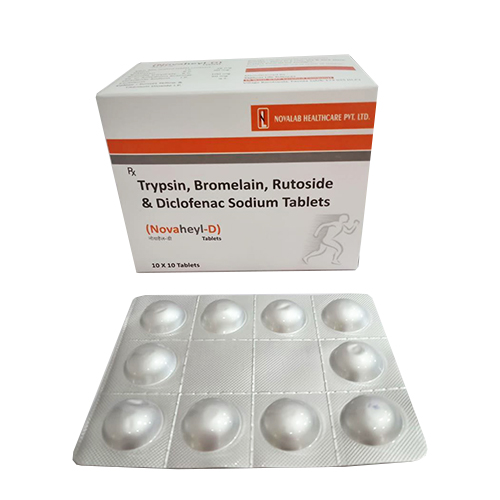 Trypsin, Bromelain & Rutoside & Diclofenac Sodium Tablets
