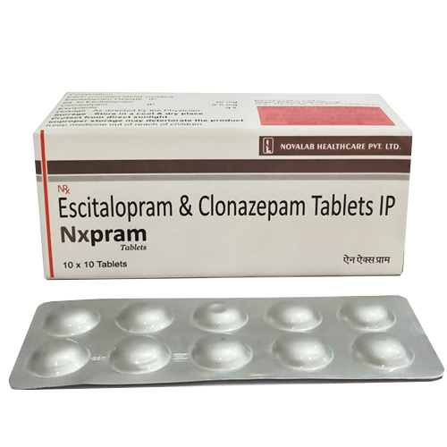 Escitalopram & Clonazepam Tablets IP