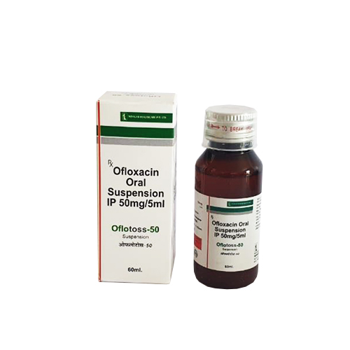 Ofloxacin Oral Suspension IP 50mg/5ml