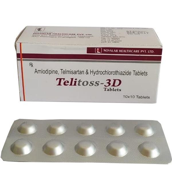 Amlodipine, Telmisartan & Hydrochlorothiazide Tablets