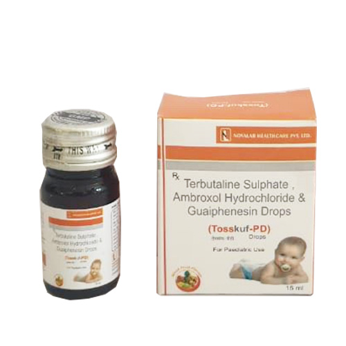 Terbutaline Sulphate, Ambroxol Hydrochloride & Guaiphenesin Drops