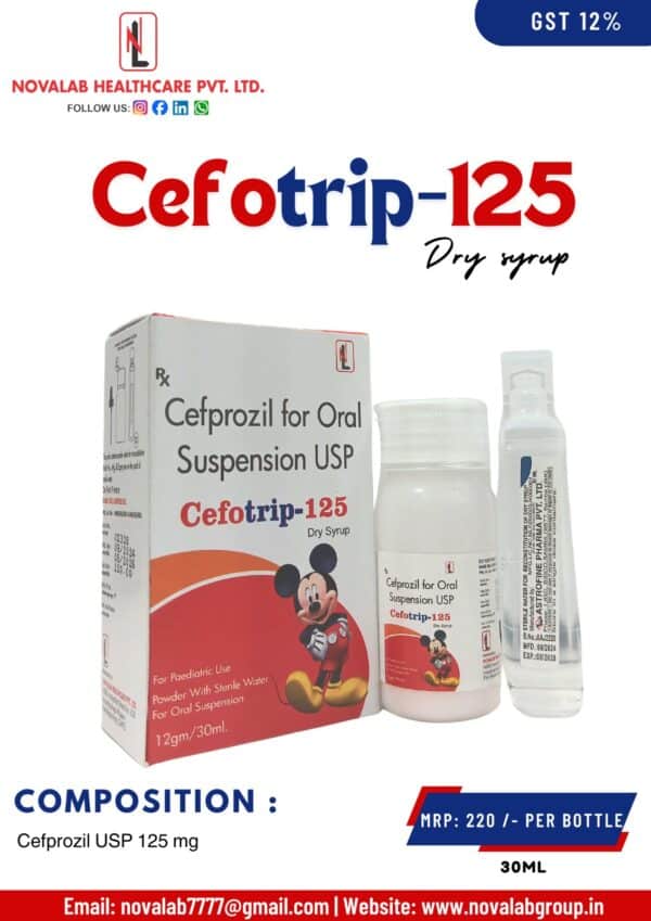 CEFOTRIP-125 DRY SYP