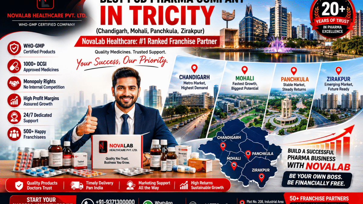 Best PCD Pharma Company in Tricity
