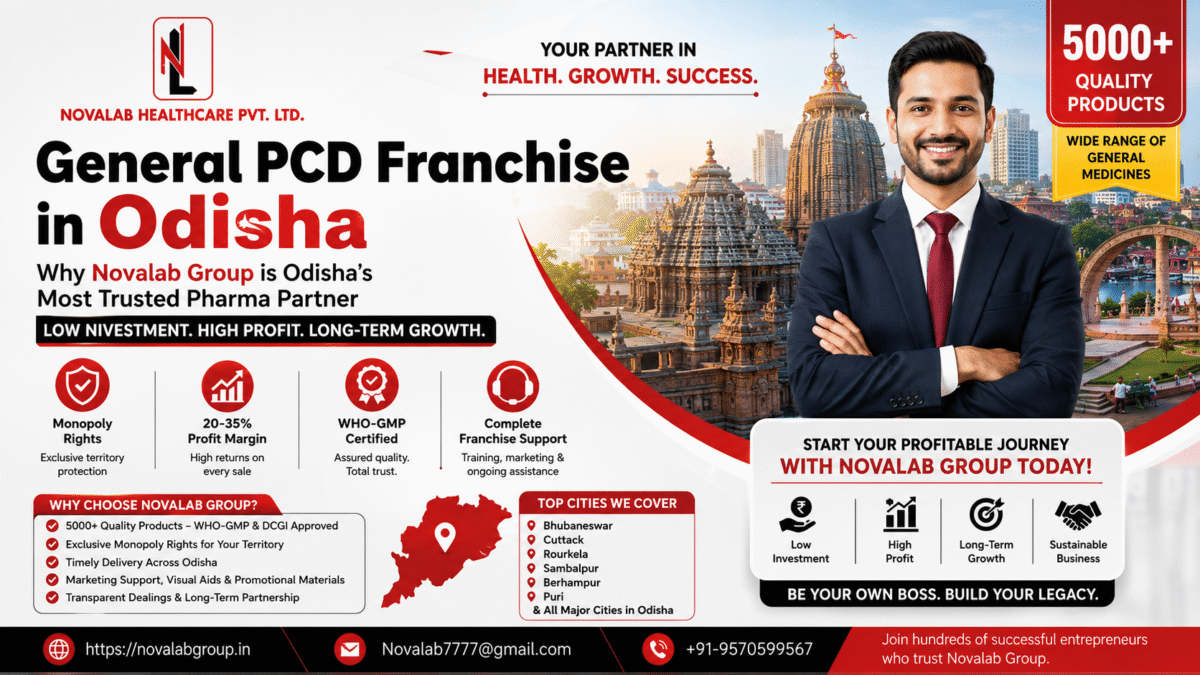 Novalab Healthcare franchise opportunity in Odisha
