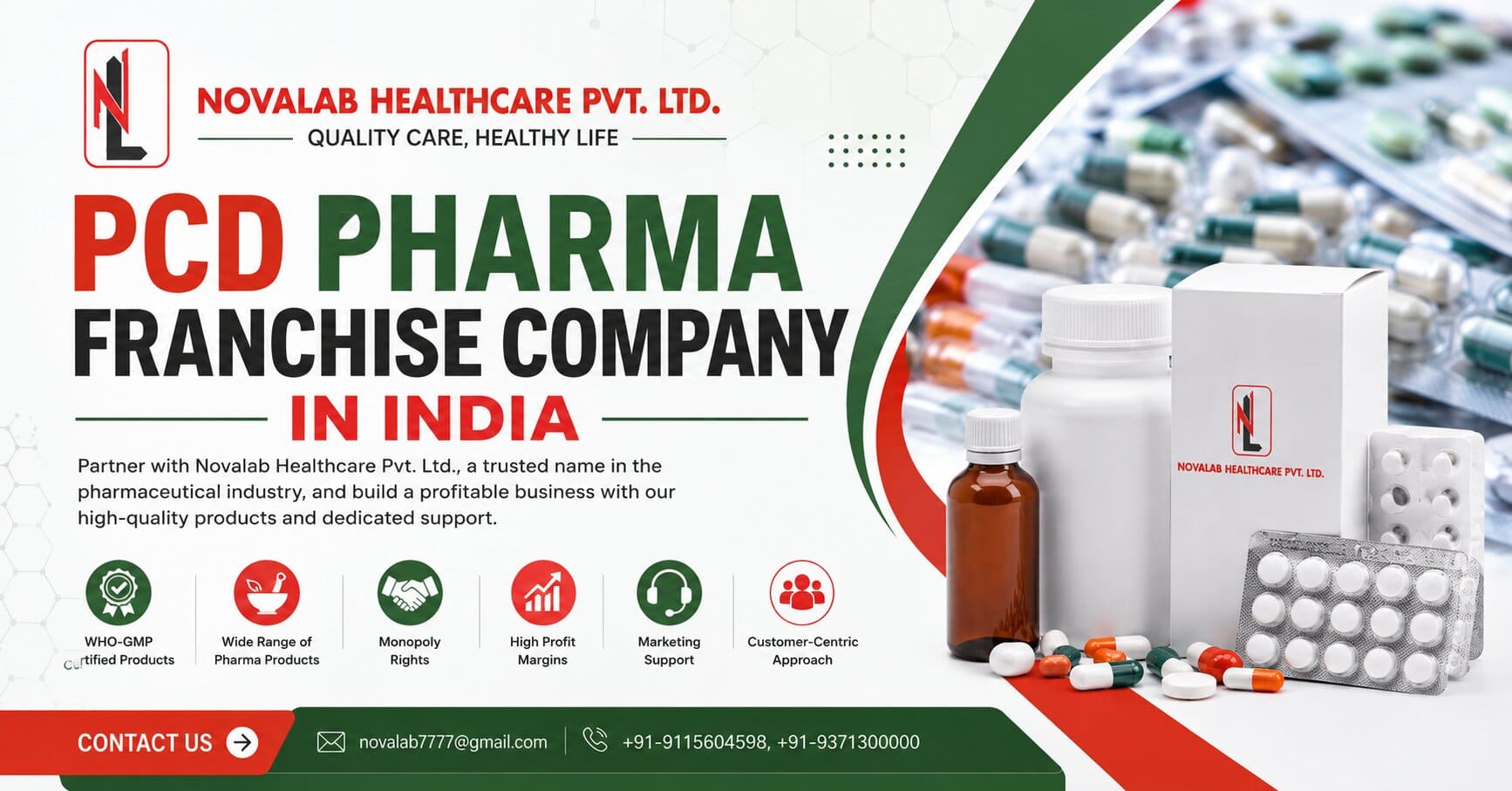 PCD Pharma Franchise Company in India
