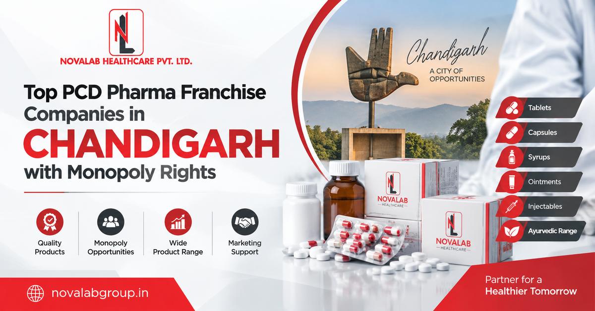 Top PCD Pharma Franchise Companies in Chandigarh with Monopoly Rights